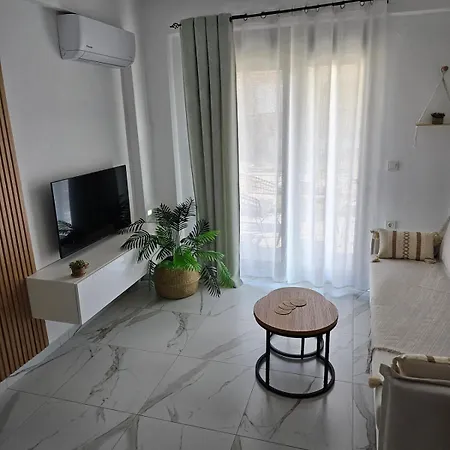 Helios With Pool Access In Erato Complex Paralia Ofriniou Lägenhet Ofrínion